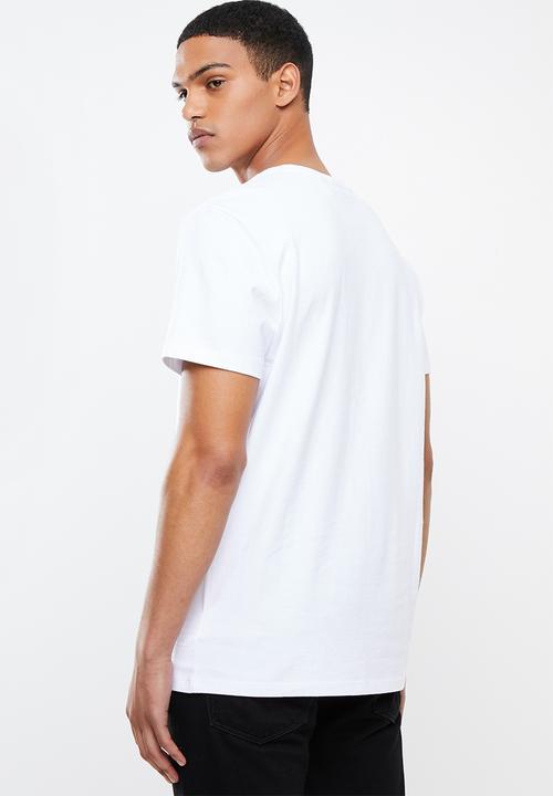 G-STAR - Originals label chest tee - white