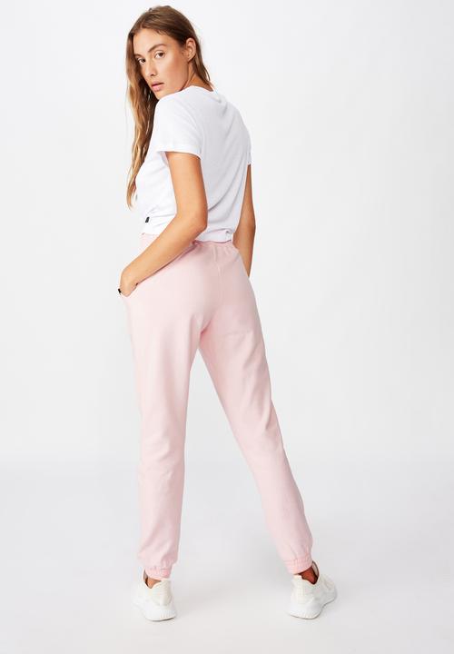 Cotton On - Gym track pants - pink sherbet
