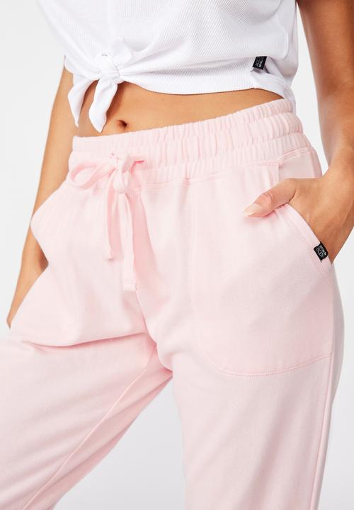 Cotton On - Gym track pants - pink sherbet
