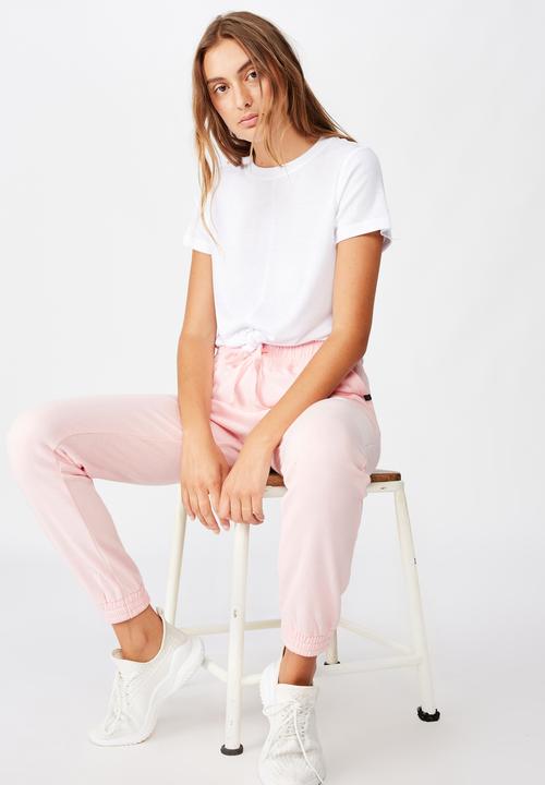 Cotton On - Gym track pants - pink sherbet