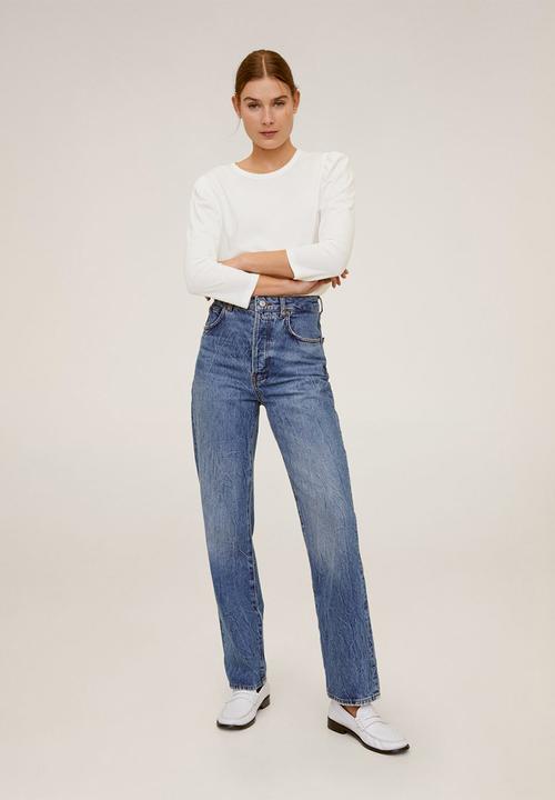 MANGO - T-shirt doris - cream