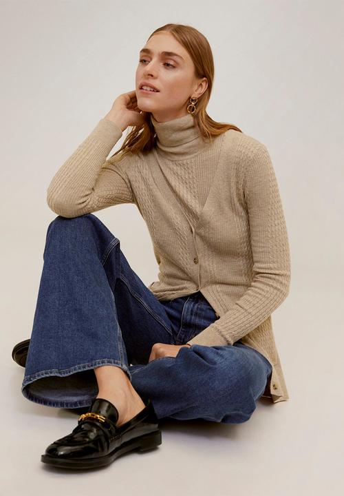 MANGO - Cardigan Budapest - beige 