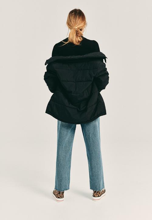 Cotton On - The mother puffer - black