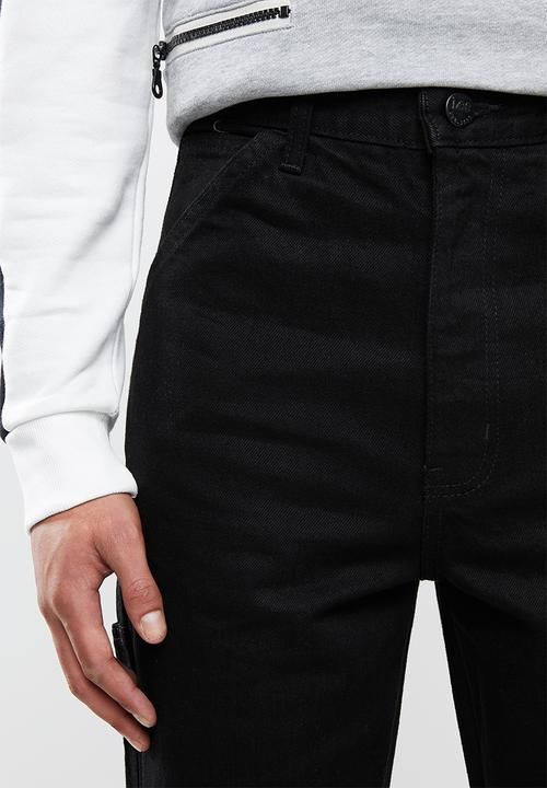 Lee  - Boss of the road straight leg jeans - black