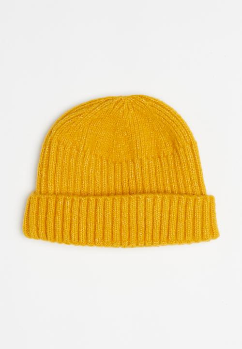 Superbalist - Short beanie - mustard