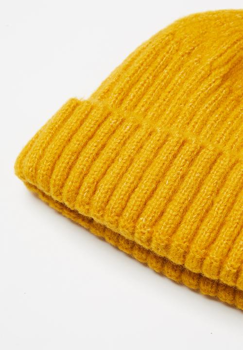 Superbalist - Short beanie - mustard