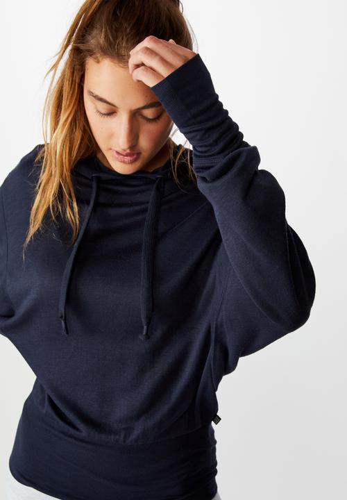 Cotton On - Relaxed hoodie - navy