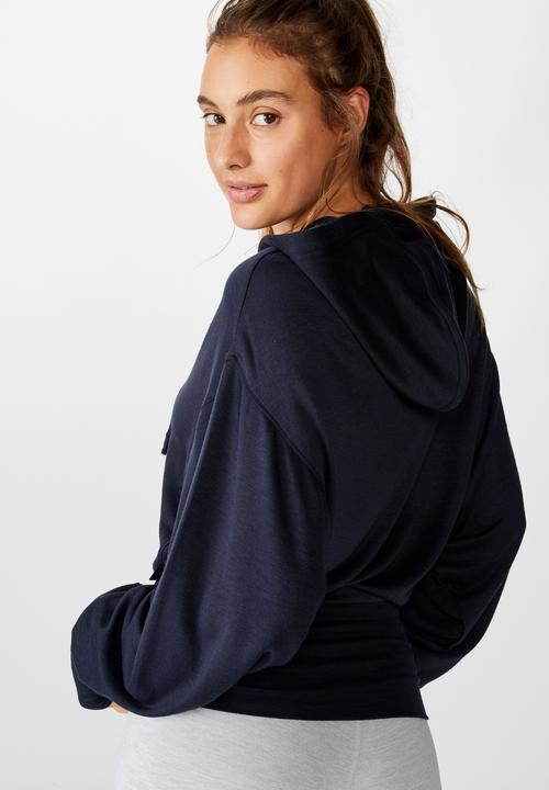 Cotton On - Relaxed hoodie - navy