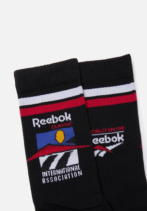 Reebok - Cl gr int assoc crew socks - black
