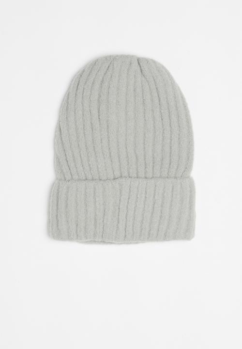 Superbalist - Ribbed beanie - grey