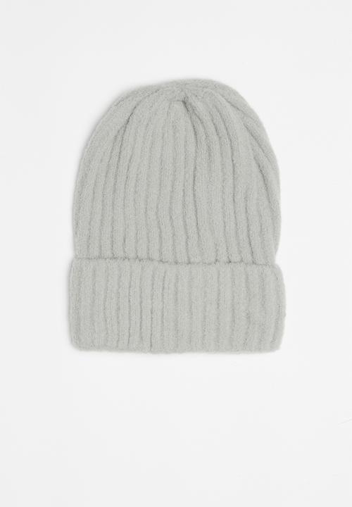 Superbalist - Ribbed beanie - grey