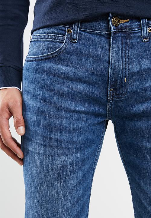 Lee  - Luke slim fit stretch jeans - blue