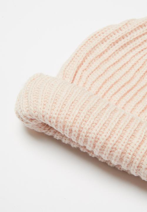 Superbalist - Turn up beanie - light pink