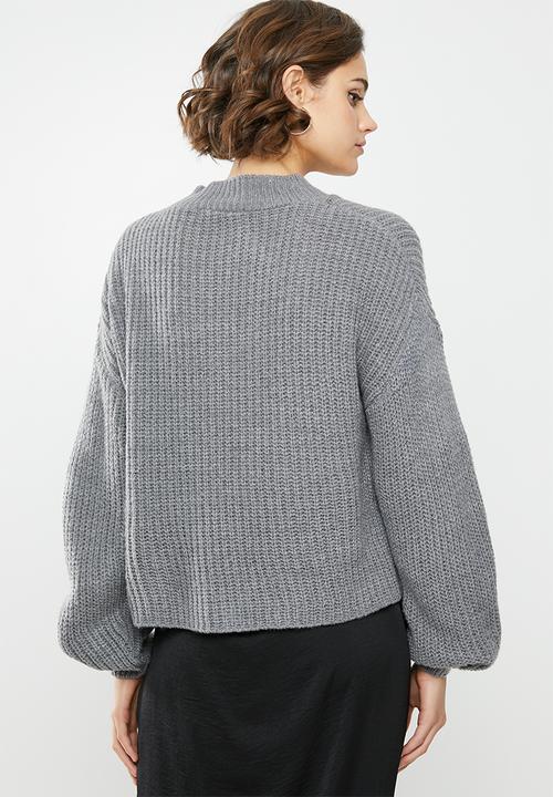 Glamorous - High neck jumper - grey