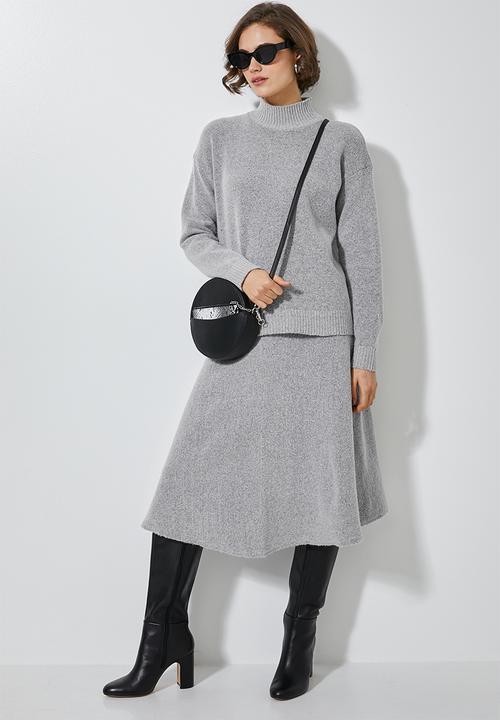 Superbalist - Lofty funnel neck - light grey 