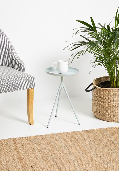 Sixth Floor - Sam tri side table - aqua