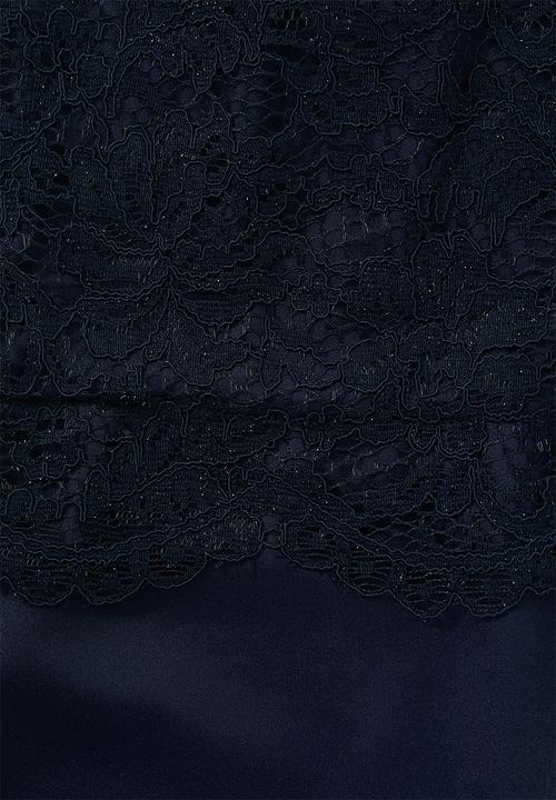 MILLA - Lace combo dress - navy