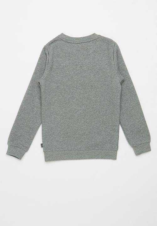 PUMA - Essential logo crew sweat - medium grey 