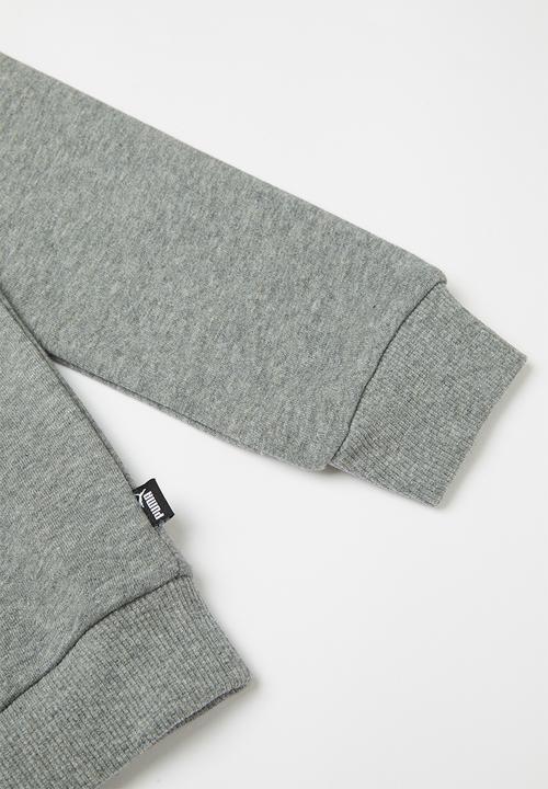 PUMA - Essential logo crew sweat - medium grey 