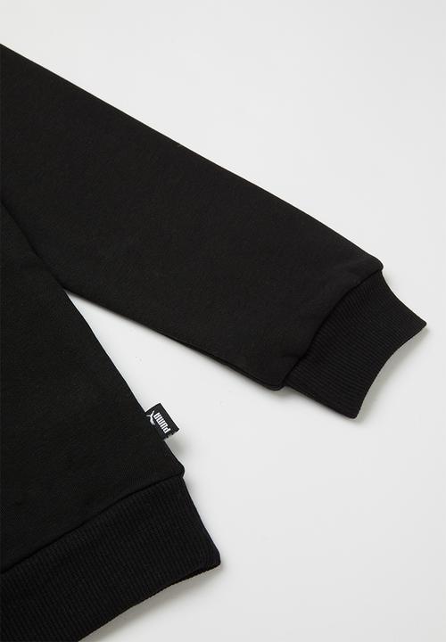 PUMA - Essential logo crew sweat cotton - black