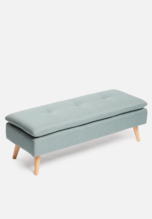 Sixth Floor - Mila ottoman - duck egg