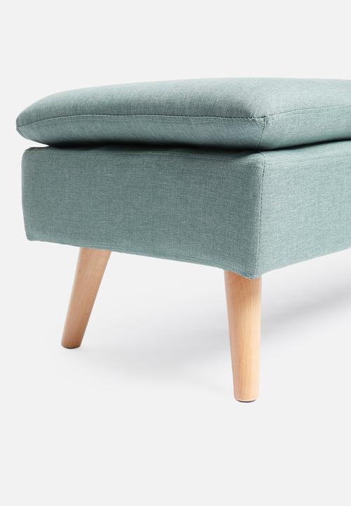 Sixth Floor - Mila ottoman - duck egg