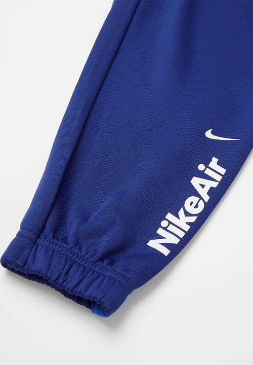Nike - Nike air track top & jogger set - blue & white 