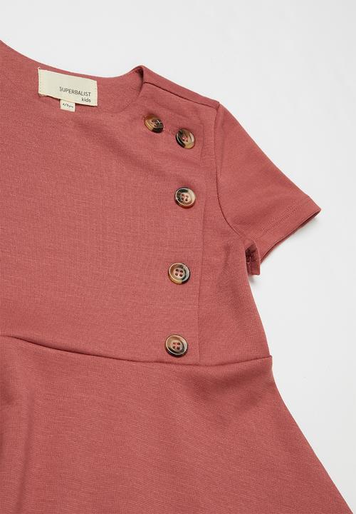 Superbalist Kids - Ponti dress - pink