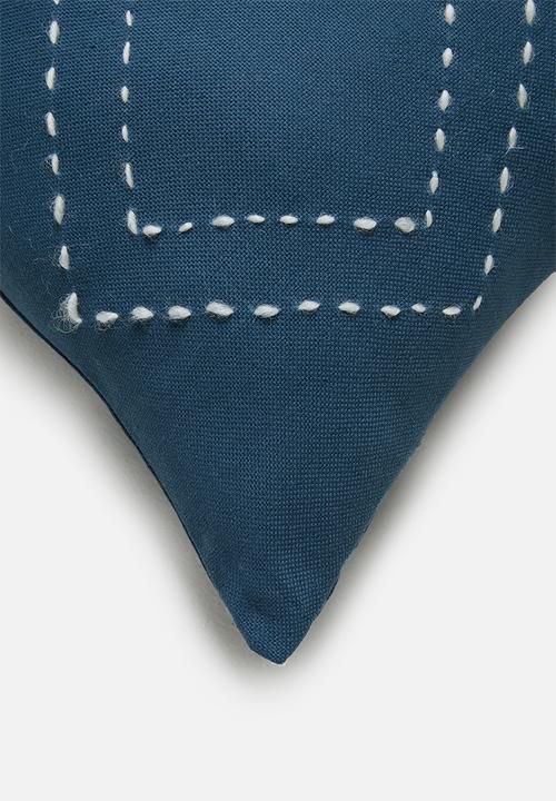 Sixth Floor - Fitz cushion cover - blue