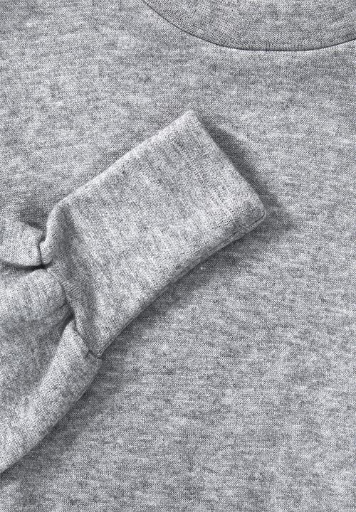 VELVET - Puff sleeve knit top - grey