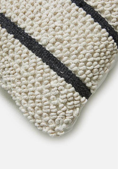 Sixth Floor - Bisti cushion cover - black & white