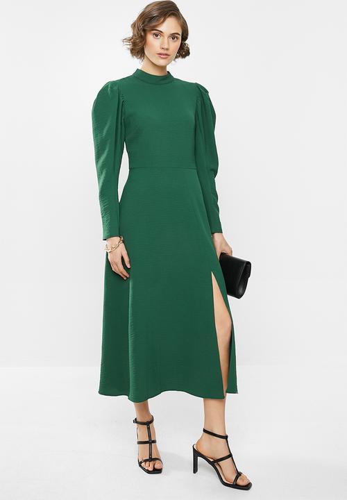 VELVET - Woven midi dress - green