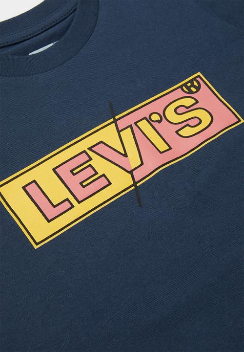 Levi’s® - Levi's boys inverted box tab tee - navy