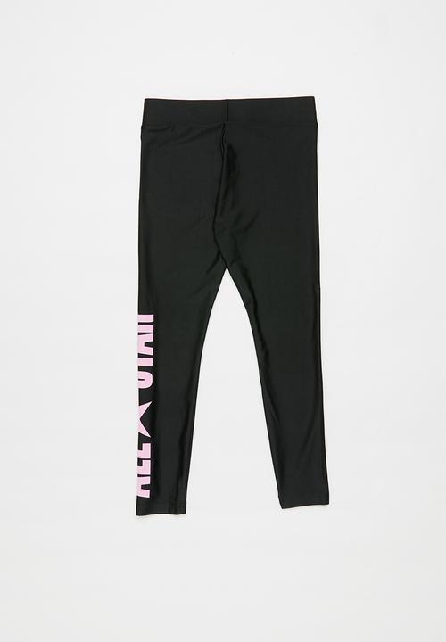 Converse - Converse girls all star multi legging - black