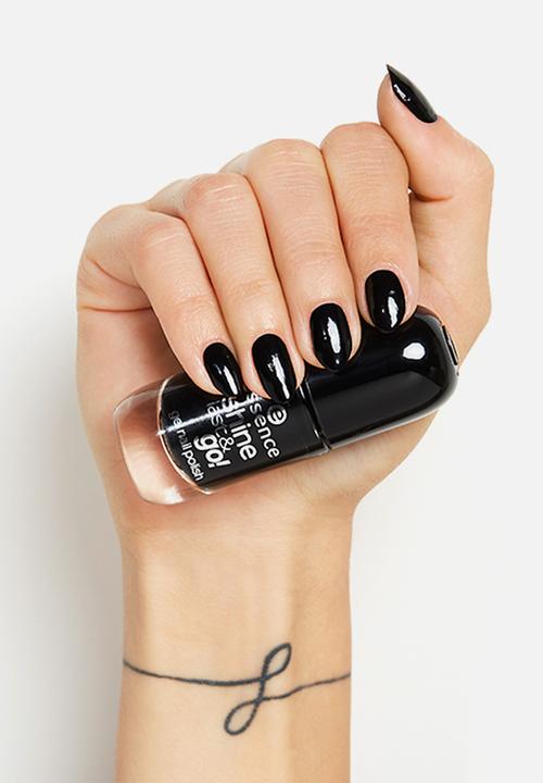 essence - Shine Last & Go! Gel Nail Polish - Black Is Back