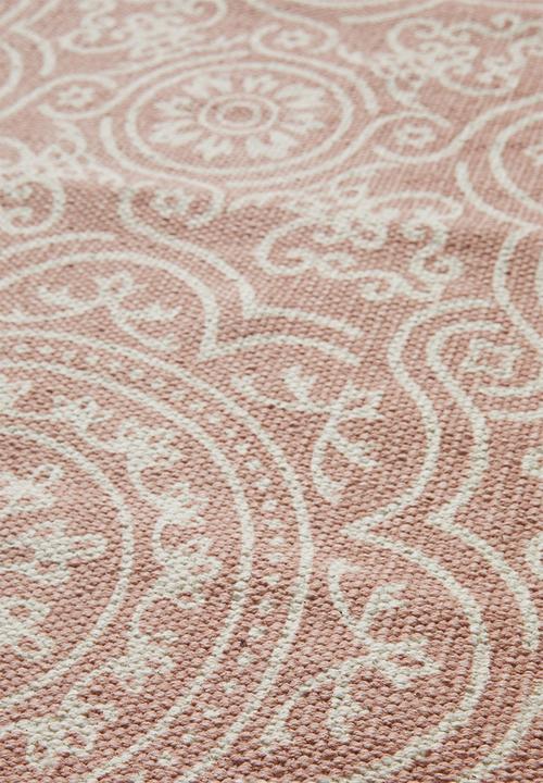 Sixth Floor - Taj printed runner - natural