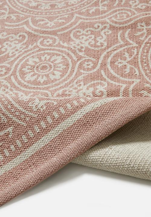 Sixth Floor - Taj printed runner - natural