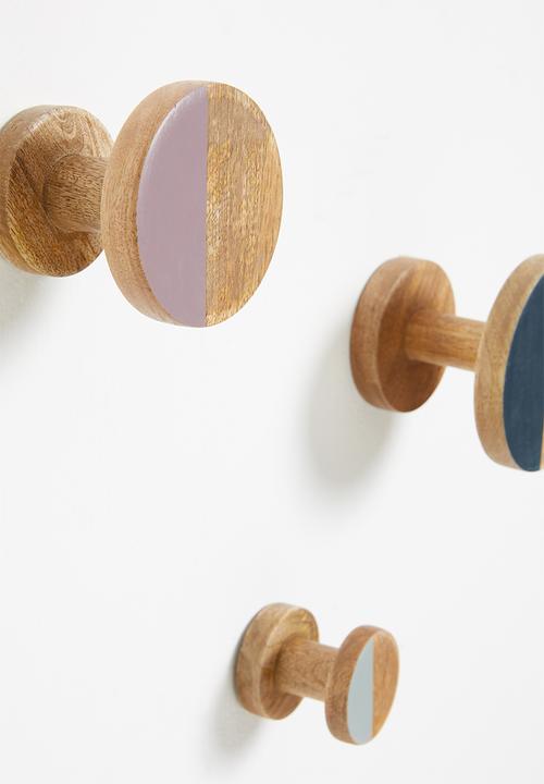 Sixth Floor - Mika hooks set of 3 - purposeful