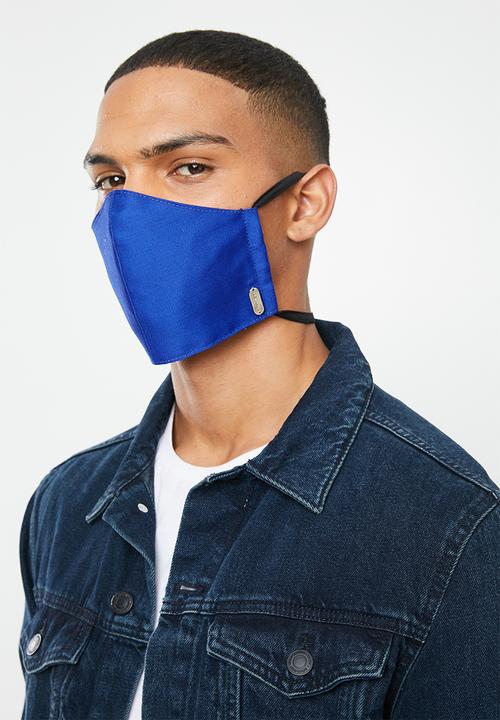 Superbalist - 2 pack alfa mask - olive & royal blue