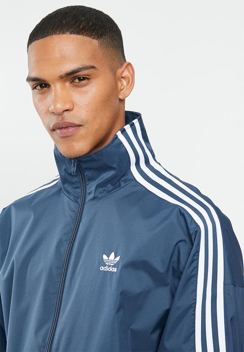 adidas Originals - Lock up track top - blue & white