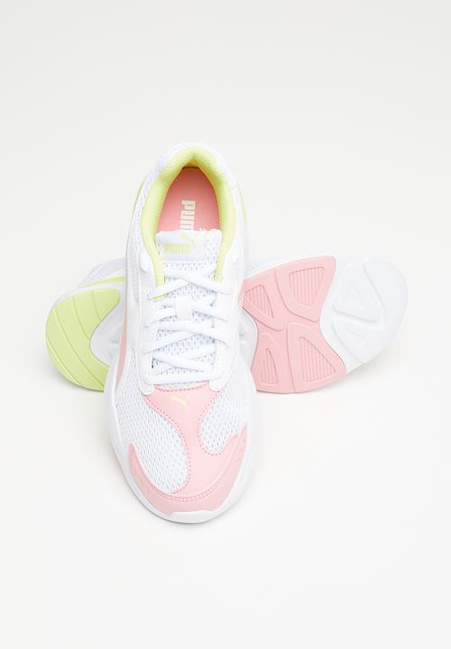 PUMA - 90s runner mesh jr puma  - white peony
