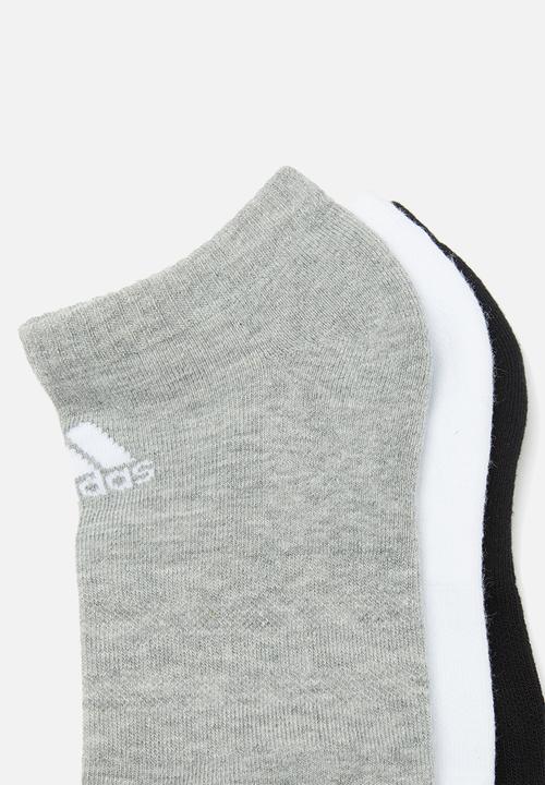 adidas Performance - Cushion low cut 3 pack socks - multi
