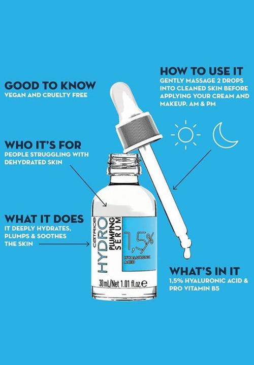 Catrice - Hydro plumping serum