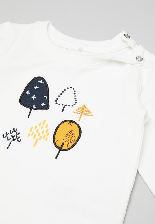 Name It - Natan long sleeve top - white