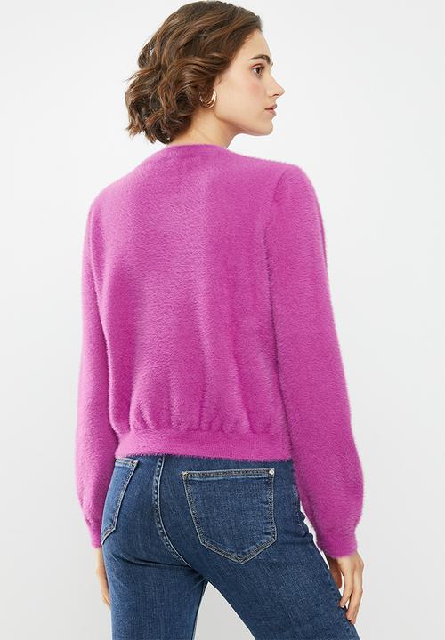 MANGO - Sweater olaf - purple