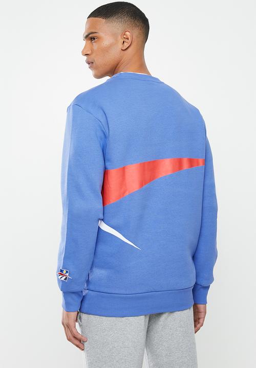 Reebok Classic - Classic gp intl crew sweatshirt - blue