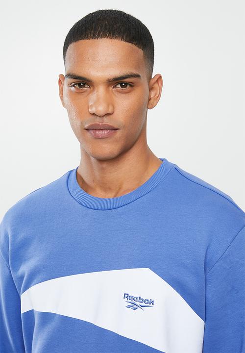 Reebok Classic - Classic gp intl crew sweatshirt - blue