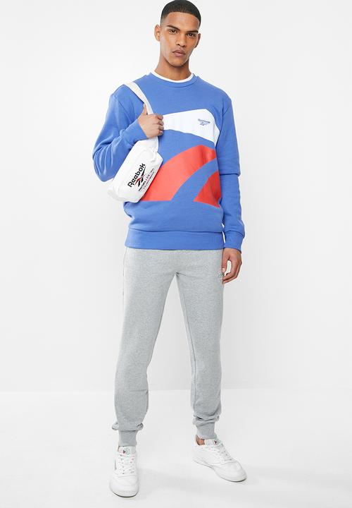 Reebok Classic - Classic gp intl crew sweatshirt - blue
