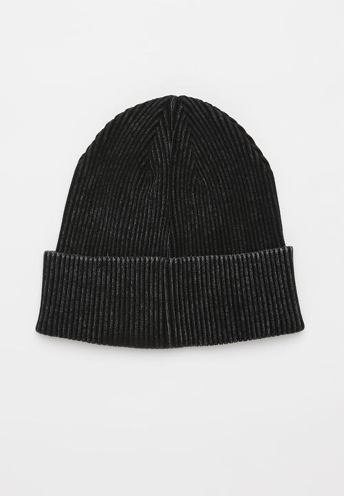 S.P.C.C - Brower washed beanie - black