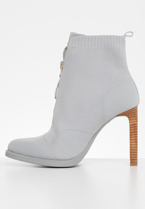 G-STAR - Strett heel boot - lt charcoal